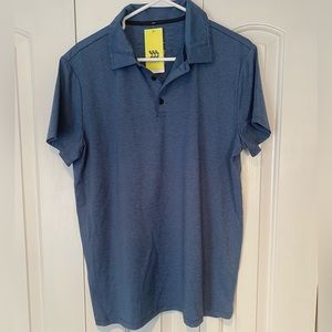 Men’s active wear polo. Size L. Tags on.